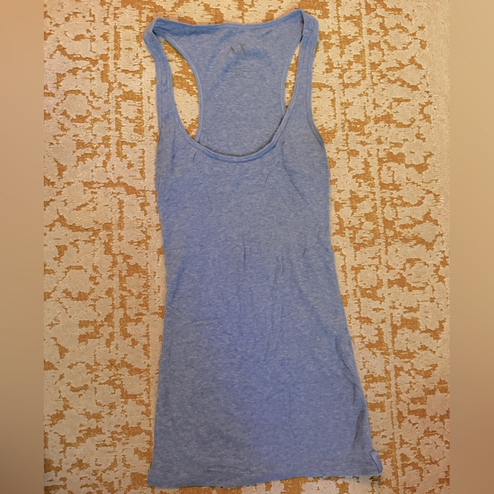 Armani exchange Blue Sleeveless Women's Top